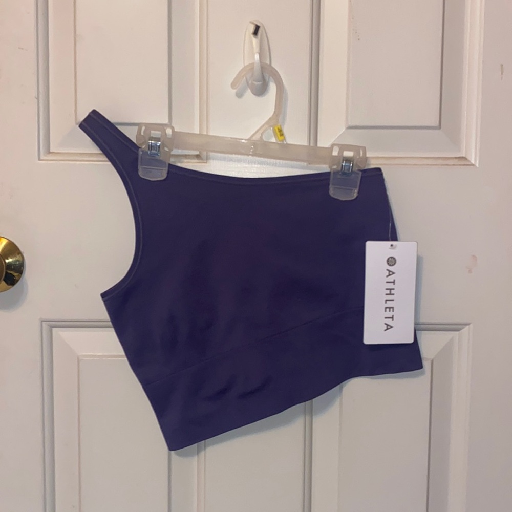 NWT - Athleta One Shoulder Ladies Tank - Small